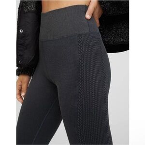 Aerie ribbed cable knit leggings